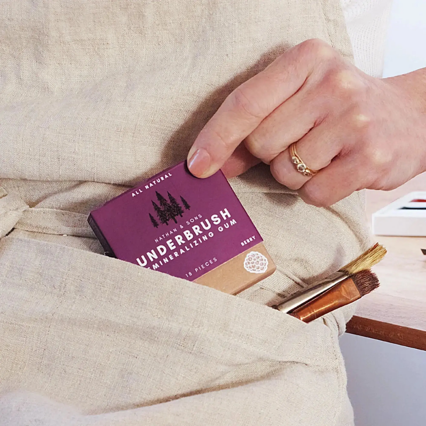 REMINERALIZING GUM